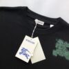 BURBERRY COTTON T-SHIRT BLACK - W012