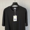 BURBERRY COTTON T-SHIRT BLACK - W016