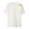 BURBERRY COTTON T-SHIRT SALT - W011