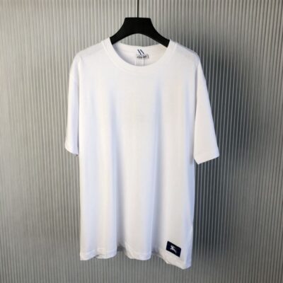 BURBERRY COTTON T-SHIRT WHITE - W018