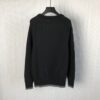 CHRISTIAN DIOR ATELIER SWEATER BLACK WOOL JERSEY - Z009