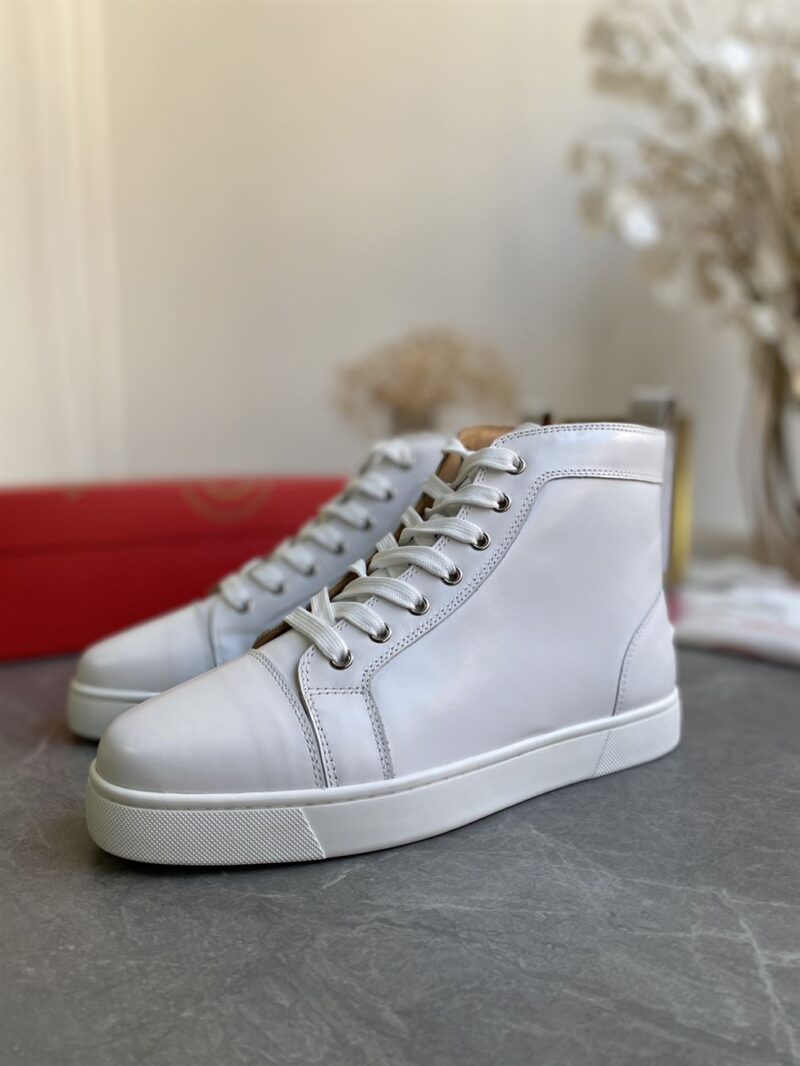 CHRISTIAN LOUBOUTIN LOUIS HIGH-TOP SNEAKERS - C020