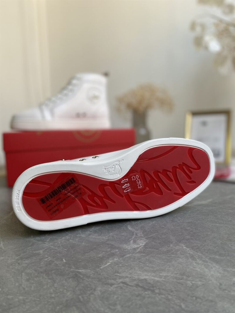 CHRISTIAN LOUBOUTIN LOUIS HIGH-TOP SNEAKERS - C020