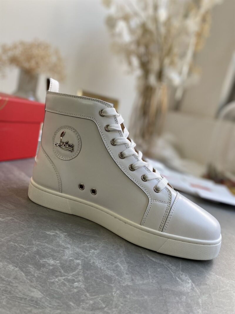 CHRISTIAN LOUBOUTIN LOUIS HIGH-TOP SNEAKERS - C020