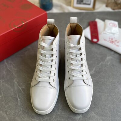 CHRISTIAN LOUBOUTIN LOUIS HIGH-TOP SNEAKERS - C020