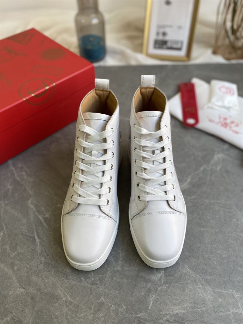 CHRISTIAN LOUBOUTIN LOUIS HIGH-TOP SNEAKERS - C020