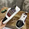 CHRISTIAN LOUBOUTIN LOUIS JUNIOR ORLATO MULTICOLOR SNEAKERS - C038