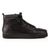 CHRISTIAN LOUBOUTIN LOUIS SPIKES SNEAKERS BLACK - C016