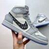 DIOR AIR JORDAN 1 RETRO HIGH SNEAKER - I071