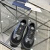 DIOR B101 SNEAKER BLACK SMOOTH CALFSKIN AND NUBUCK - I100