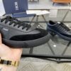 DIOR B101 SNEAKER BLACK SMOOTH CALFSKIN AND NUBUCK - I100