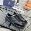 DIOR B101 SNEAKER BLACK SMOOTH CALFSKIN AND NUBUCK - I100