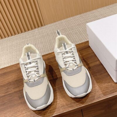 DIOR B22 SNEAKER CREAM BEIGE WHITE - I020