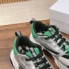 DIOR B22 SNEAKER GREEN SILVER - I034