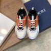 DIOR B22 SNEAKER ORANGE WHITE