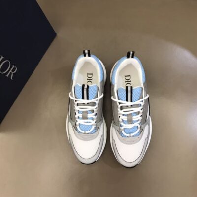 DIOR B22 SNEAKER WHITE BLUE - I017