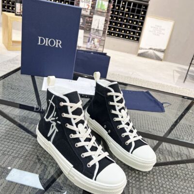 DIOR B23 SNEAKER CACTUS JACK BLACK - I087