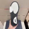 DIOR B27 LOW-TOP SNEAKER BLACK SMOOTH CALFSKIN AND CD DIAMOND CANVAS - I070