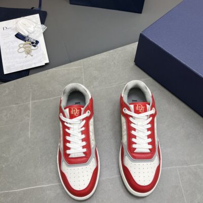 DIOR B27 LOW-TOP SNEAKER RED - I058