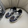 DIOR B30 SNEAKER BLUE MESH AND TECHNICAL FABRIC - I007