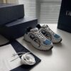 DIOR B30 SNEAKER BLUE MESH AND TECHNICAL FABRIC - I010