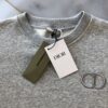 DIOR CD ICON SWEATSHIRT GRAY COTTON FLEECE - Z004