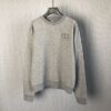 DIOR CD ICON SWEATSHIRT GRAY COTTON FLEECE - Z004