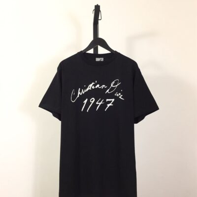 DIOR HANDWRITTEN CHRISTIAN DIOR RELAXED-FIT T-SHIRT - O003