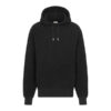 DIOR OBLIQUE RELAXED-FIT HOODED SWEATSHIRT BLACK - Z010