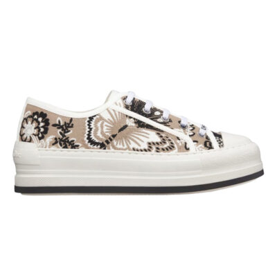 DIOR WALKNDIOR PLATFORM SNEAKER BUTTERFLY BANDANA MOTIF - I092