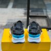 FENDI FLOW SNEAKERS GRAY LEATHER LOW-TOPS - F016