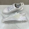 FENDI FLOW WHITE LEATHER LOW-TOPS - F022