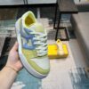 FENDI MATCH LOW-TOPS YELLOW SUEDE - F013