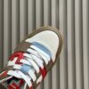 FENDI MATCH MULTICOLOR LEATHER LOW-TOPS SNEAKER - F003