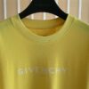 GIVENCHY ARCHETYPE SLIM FIT T-SHIRT IN COTTON SUNFLOWER - K005