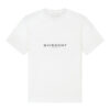 GIVENCHY REVERSE SLIM T-SHIRT IN COTTON WHITE - K008