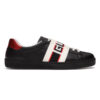 GUCCI ACE STRIPE BLACK - G145