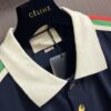 GUCCI COTTON JERSEY POLO SHIRT WITH WEB - X011