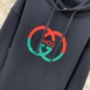 GUCCI COTTON JERSEY PRINTED HOODED SWEATSHIRT - H012