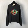 GUCCI COTTON JERSEY SWEATSHIRT WITH EMBROIDERY - H005