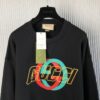 GUCCI COTTON JERSEY SWEATSHIRT WITH EMBROIDERY - H005