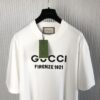 GUCCI COTTON JERSEY T-SHIRT WITH EMBROIDERY - X041