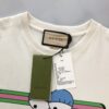 GUCCI COTTON JERSEY T-SHIRT WITH GUCCI PRINT - X040