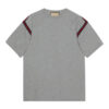 GUCCI COTTON JERSEY T-SHIRT WITH WEB - X007