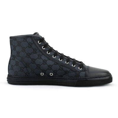 GUCCI GG CANVAS HIGH-TOP SNEAKER - G126