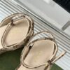 GUCCI HORSEBIT FLATFORM SANDAL - Q001