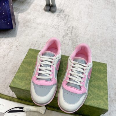 GUCCI MAC80 LOW-TOP SNEAKER WHITE GREY PINK - G018