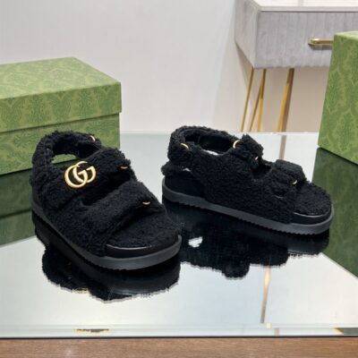 GUCCI MERINO WOOL SANDAL - Q035