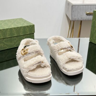 GUCCI MERINO WOOL SANDAL - Q036