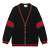 GUCCI OVERSIZE CABLE KNIT CARDIGAN - H007